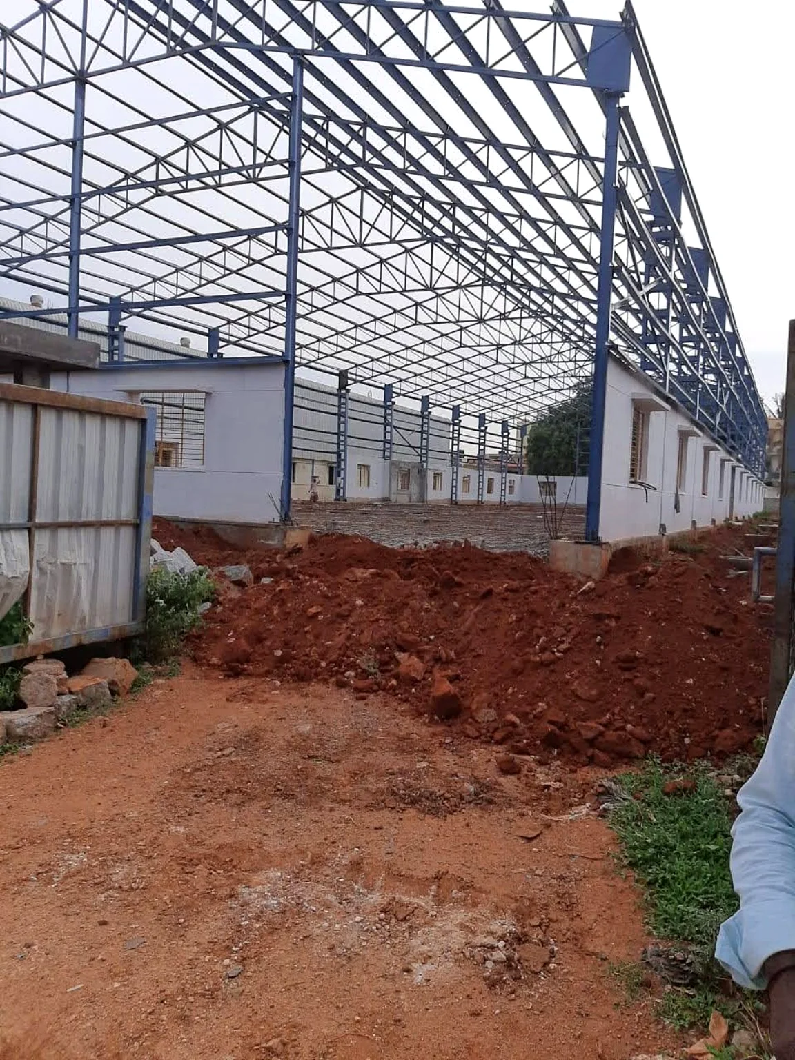 Industrial structural steel project work