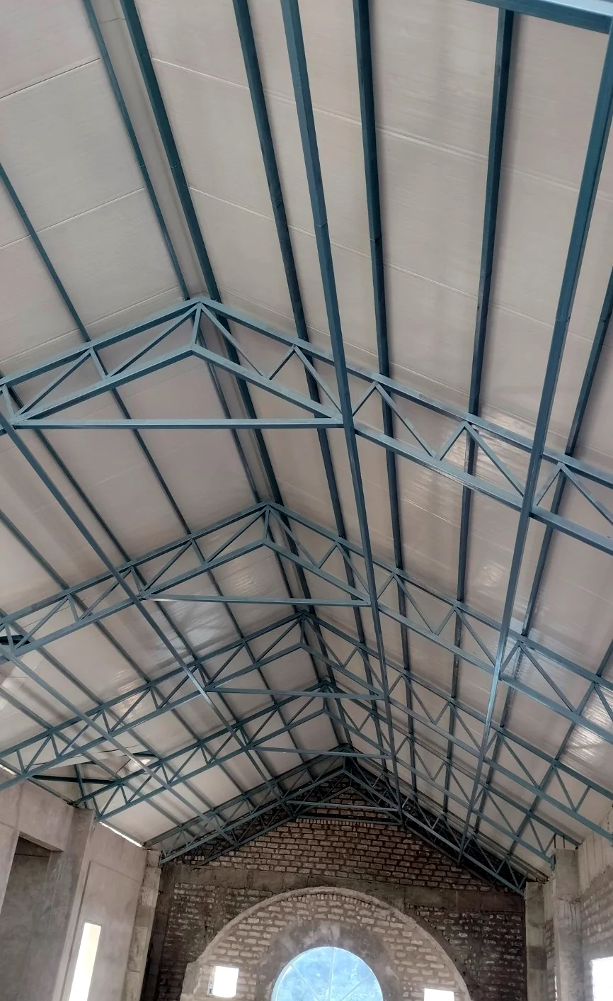 Industrial structural steel project work